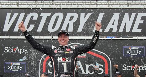today's xfinity race results|Christopher Bell goes overtime for Xfinity win at NHMS .